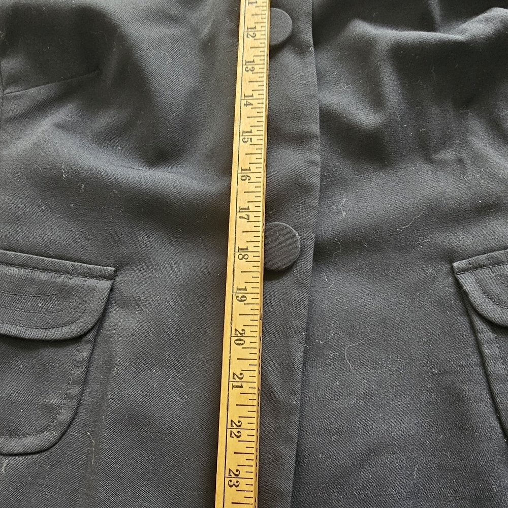 Kate Hill Black Women's Jacket Size 22 - Picture 5 of 7